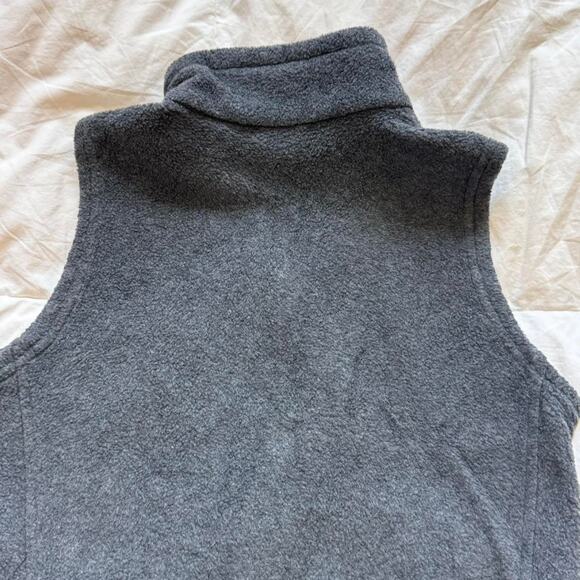 Columbia sportswear Gray fleece zip up vest youth sz S (8) gorpcore outdoors - Picture 5 of 8